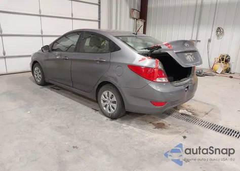 2015 Hyundai Accent Gls from USA, damaged, VIN KMHCT4AE7FU817582